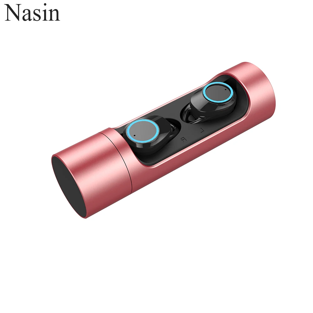 Беспроводные наушники Nasin Touch TWS X8 Bluetooth 5,0, водонепроницаемые наушники IPX7, гарнитура с зарядным устройством для Xiaomi IPhone huawei