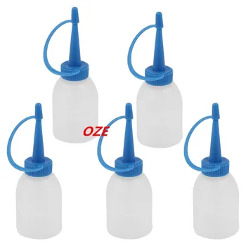 

30ml Industrial Glue Gel Oil Plastic Squeeze Bottle Dispenser 5pcs