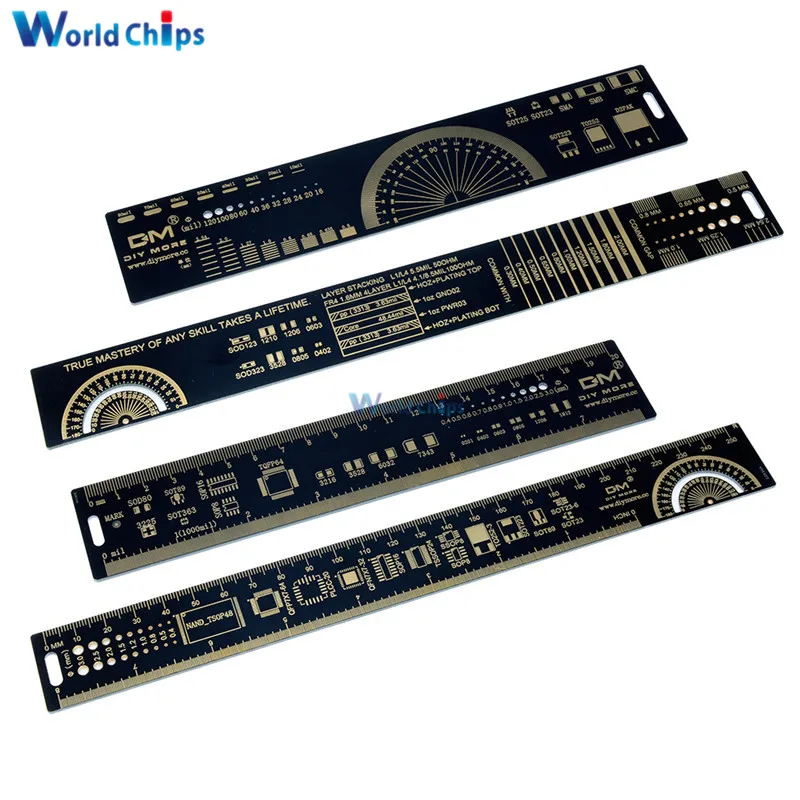 Pcb多機能定規,15cm 20cm 25cm,測定ツール,抵抗器,コンデンサ,icチップ,smdダイオード,トランジスタパッケージ,電子在庫|smd diode|ic chipp p - AliExpress Pcb多機能定規,15cm 20cm 25cm,測定ツール,抵抗器,コンデンサ,icチップ,smdダイオード,トランジスタパッケージ,電子在庫|smd diode|ic chipp p - AliExpress