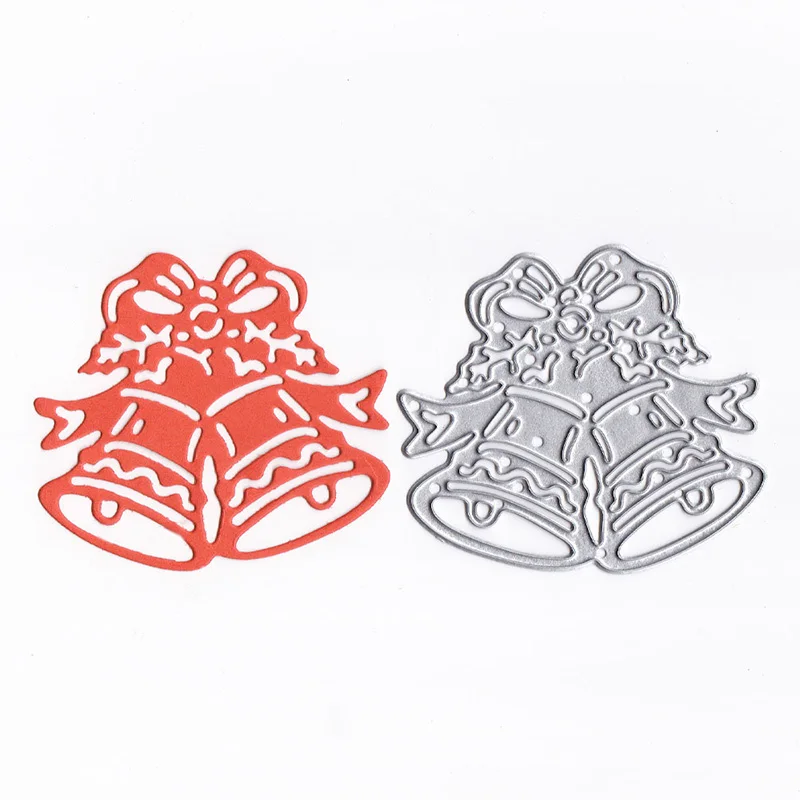 

Christmas Metal Cutting Dies Deer Jingle Bell Dies For DIY Scrapbooking Album Craft Dies Embossing Template Stencil Card Making