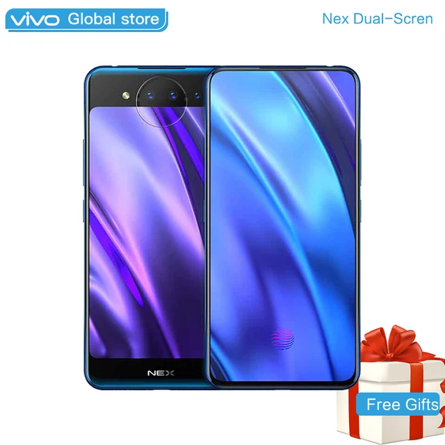 Special Price Authorized vivo Nex Dual Screen Mobile Phone Android Snapdragon 845 Octa Core 10G+128G 3D TOF Night Vision Screen Fingerprint