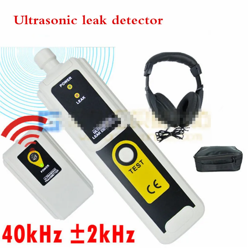 Ultrasonic Gas Leak detector Transmitter Pressure Vaccum System Locator Detects Air Water Dust