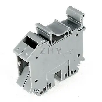 

UIK-35 800V 125A 35mm 2 Wire Area Screw Clipping Terminal Block Connector Gray