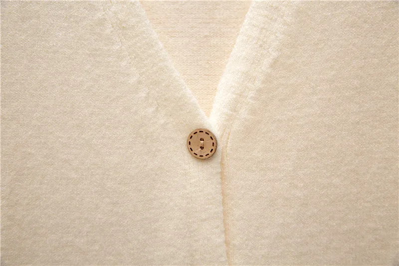 2018 New Fashion Spring Autumn Women Cardigan Sweaters Long sleeve Single-breasted V-neck stitching Solid Knitted Top Clothing (9)