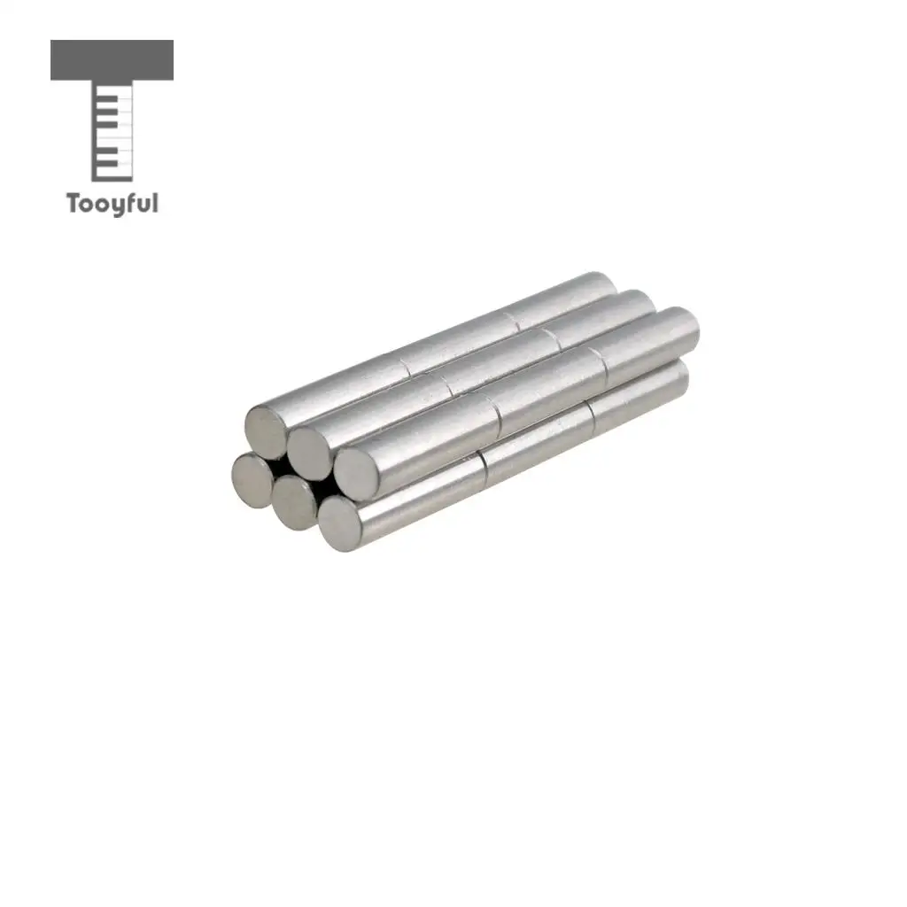 Tooyful 12pcs Alnico 5 Pickup Polepiece Magnet Slug Rods 18mm for Electric Guitar Bass Parts