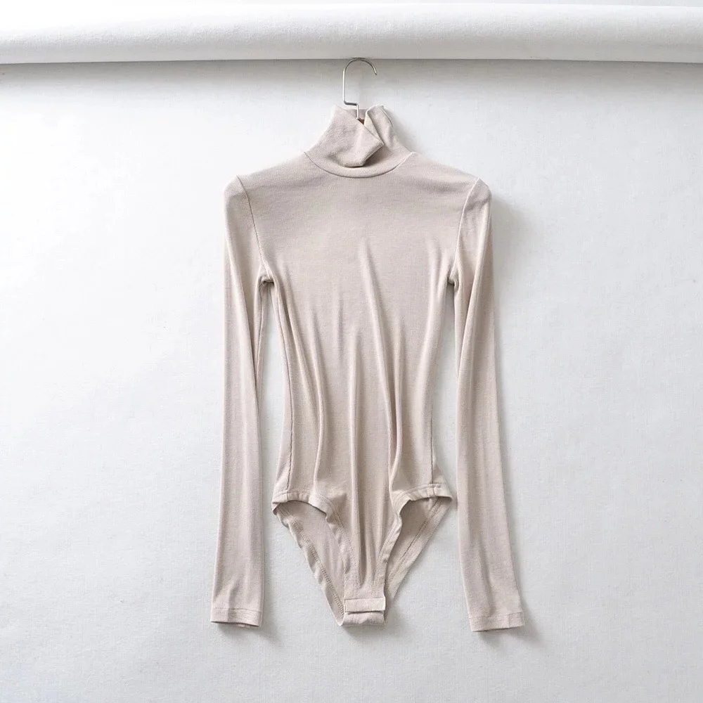 Yanueun 2019 Spring Autumn New Solid Turtleneck Bodysuit Female Slim Long Sleeve Soft Basic Jumpsuits For Women Bodysuits Yanueun 2019 Spring Autumn New Solid Turtleneck Bodysuit Female Slim Long Sleeve Soft Basic Jumpsuits For Women Bodysuits