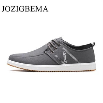 

2019 New Arrivals Popular Style Men Canvas Shoes Breathable Lace Up Men Casual Shoes Breathable Comfortable Male Shoes