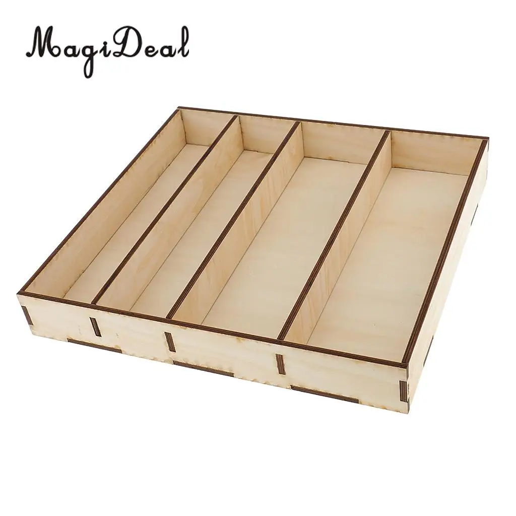 Multifunctional Wood Paint Bottles Rack Model Acrylic Painting Organizer Storage Holder Box for Storing Paints Brushes