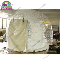 3-4 Persons Inflatable Aie Dome Tent, Inflatable Lawn Bubble Tent For Family Camping 2