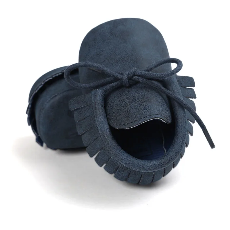 2020 Autumn/Spring Baby Shoes Newborn Boys Girls PU Leather Moccasins Sequin First Walkers Baby Shoes 0-18M