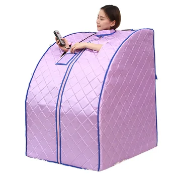 

Sweat Steamer Home Steaming Room Single Detox Far Infrared Sauna Bath Body Family Adult Full Moon Sweat