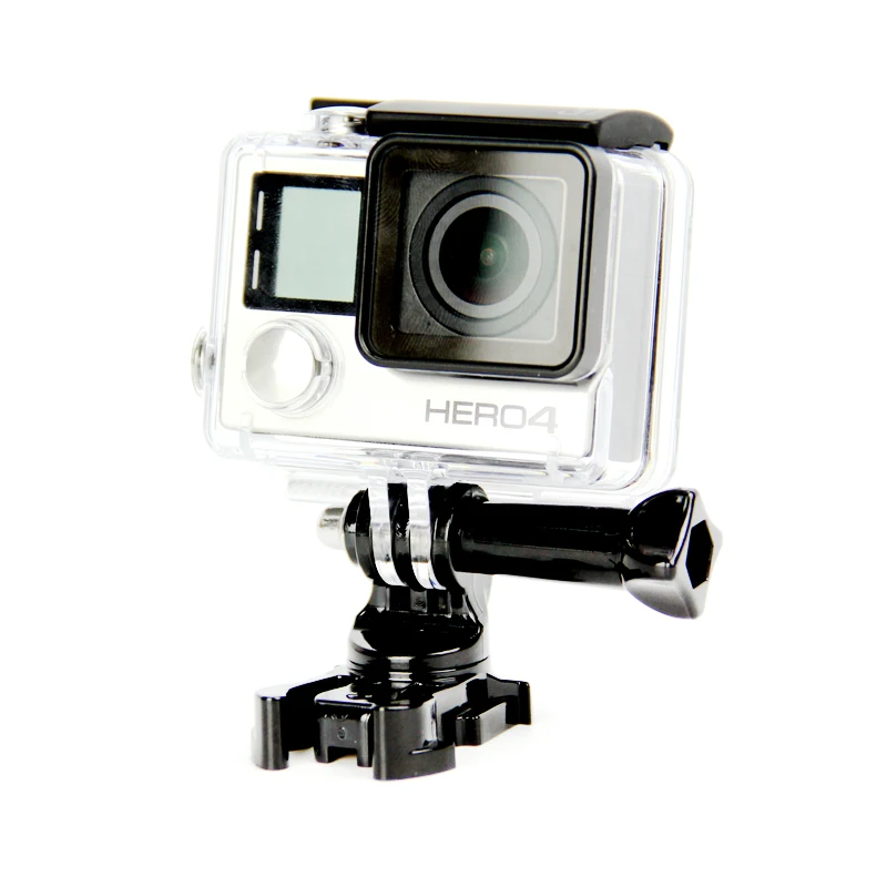 SnowHu for Gopro accessories 360 Degree Rotate J-Hook Buckle Adapter Mount  for Go Pro Hero 9 8 7 6 5 for Yi 4K EKEN GP203B