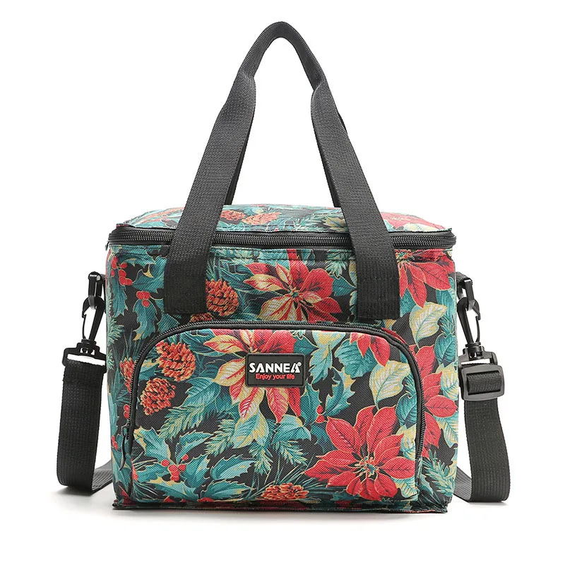 

Lunch Tote Bag Portable Thermal Insulated Lunch Shoulder Food Bag Large Cooler Picnic Bags Box for Women Men Thermo Bag