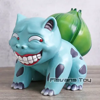 

Anime Cartoon Bulbasaur Wretched Ver. PVC Figure Doll Funny Collectible Model Gift