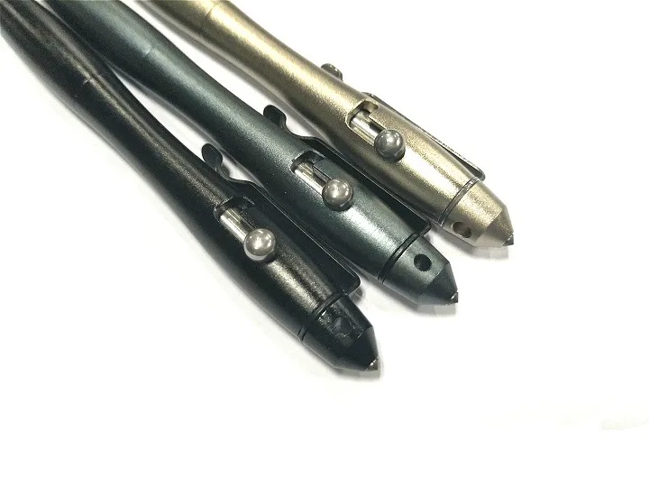 Тактическая ручка, переносная Вольфрамовая стальная головка, ручка для самозащиты, наружная вывеска, EDC с подарочной коробкой, набор для выживания на природе, алюминиевый EDC