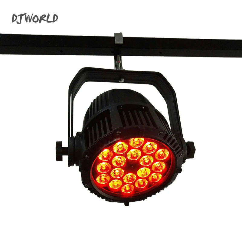 Водонепроницаемый светодиодный Par 18x18W RGBWA + UV DMX512 сценический эффект освещения