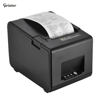 

Gprinter GP-L80160I Printers Thermal Receipt Printer Barcode Label Graphic Printer with Cutter for Reastaurant USB POS Computer