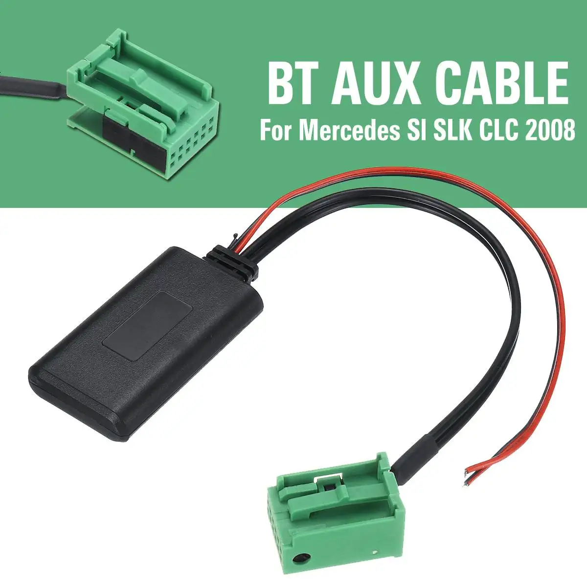 

Car bluetooth Module Aux Receiver Cable Adapter For Mercedes Sl SLK CLC 2008 Car Electronics Accessories