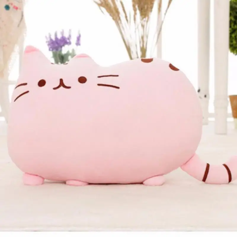 1 unid 40*30 cm Kakadream almohada con cremallera sólo la piel sin Pp de algodón galletas juguetes para niños muñeca gran cojín Peluche regalo