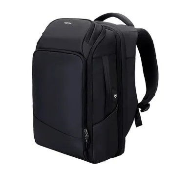 

8018 New men's shoulder bag Male knapsack USB technology backpack male business bag Men Nylon Backpack