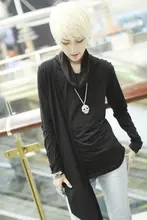 Offbeat Fake Two piece Dovetail T shirt Mens T Shirts Fashion 2016 Summer Style Men Shirt