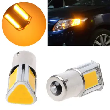 

New BA15S 27 SMD LED Amber/Yellow Indicator Turn Signal Light Bulb Globe