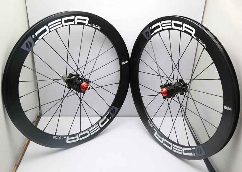 

JAVA 451 20' 1 1/8' Aluminum Mini Velo Wheelset Wheels Alloy Rim Capiler Brake Disc Brake For Folding Bike 8-11s