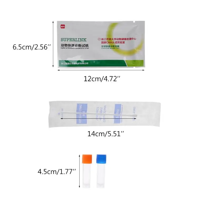 Тестовая Бумага для домашних собак, обнаружение здоровья для вируса Parvovirus CDV CPV
