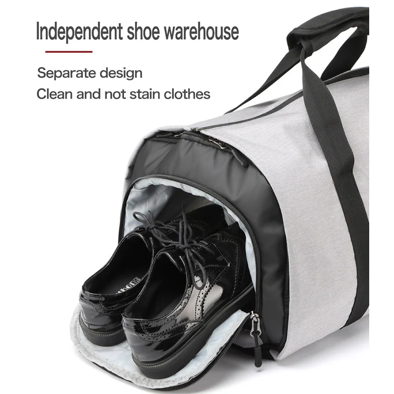 OZUKO Multifunction Men Travel Bag Large Capacity Waterproof Duffle Bag Suit Storage Hand bag Trip