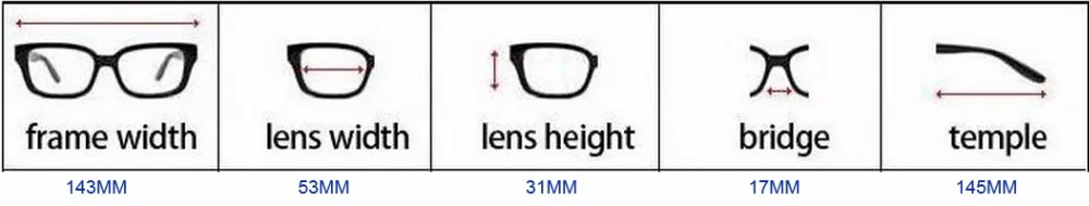 Очки унисекс wo мужские ретро оптические прозрачные линзы полные очки в оправе для близоруких прозрачные оптические очки мужские очки по рецепту