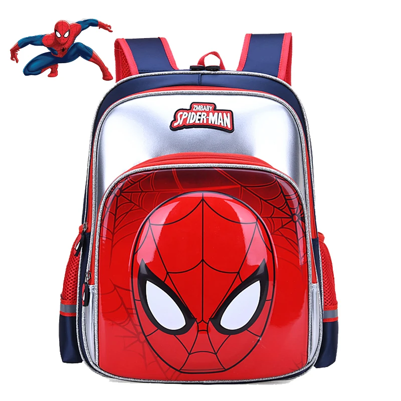 New boy Spider Man school bags EVA waterproof Cartoon schoolbag ...