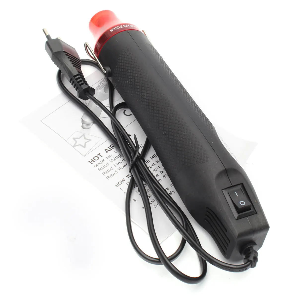 Goedkoop DANIU 220 V 300 W DIY Elektrische Warmte ShrinkGun Power Tool Hot Air TemperatureGun met Ondersteunende Zetel