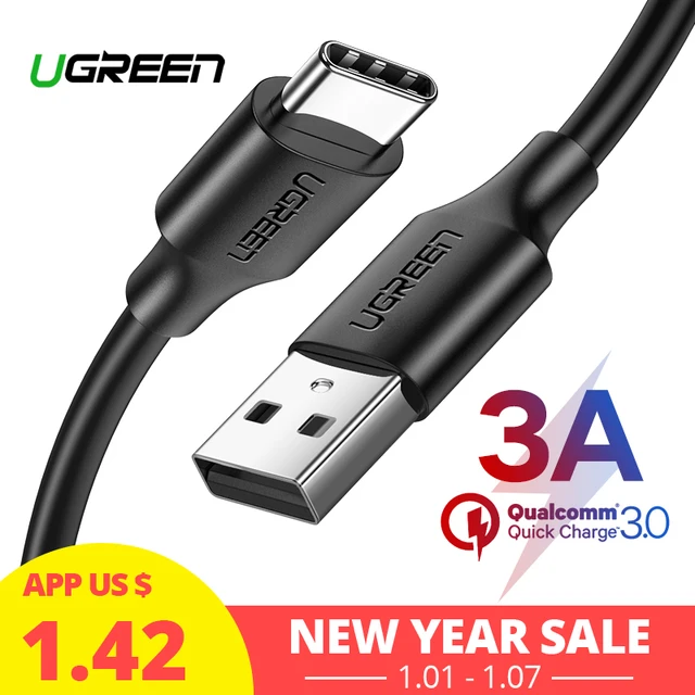 Best Offers Ugreen 3A USB C Cable for Huawei Mate 20 Pro USB Type C Fast Charging Data Cable for Xiaomi Mi 8 Oneplus 6 5T USB C Charger Cord Best Offers Ugreen 3A USB C Cable for Huawei Mate 20 Pro USB Type C Fast Charging Data Cable for Xiaomi Mi 8 Oneplus 6 5T USB C Charger Cord