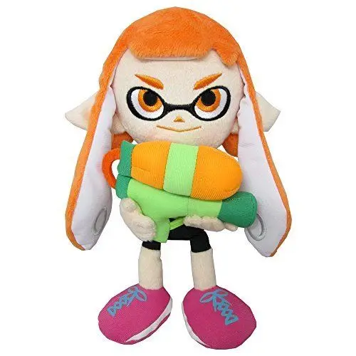 Подлинный Splatoon 2 judge-Kun Girl Inkling Boy Inkling плюшевые игрушки Новые - Цвет: Girl Inkling