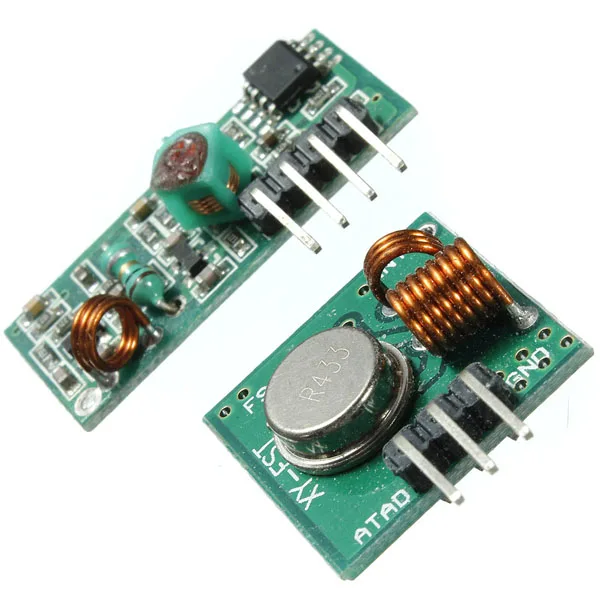

DC 5V 4mA 433.92MHZ XD-FST XD-RF-5V Wireless Transmitter Receiver Module
