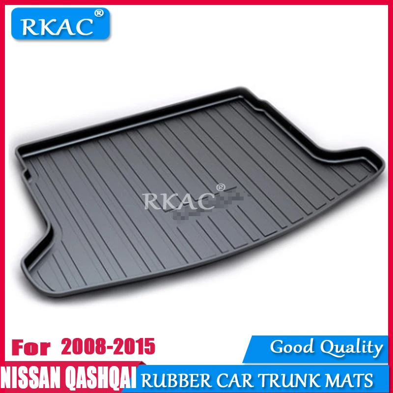 Резиновые коврики RKAC для багажника автомобиля NISSAN QASHQAI 2008 2015 органайзеры
