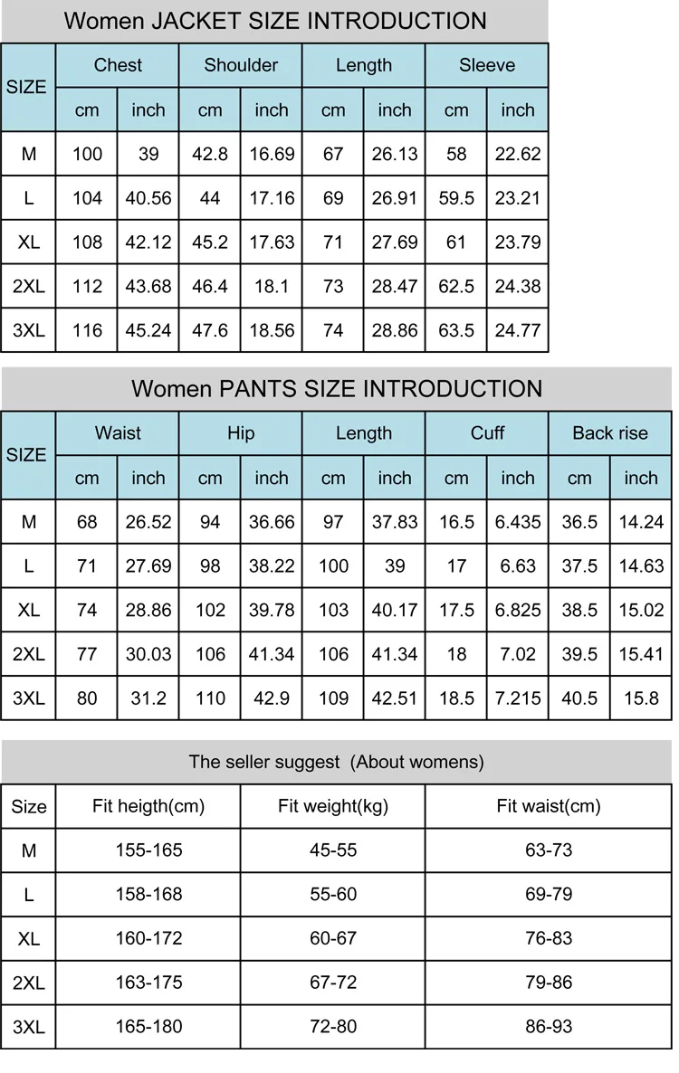 WOMEN SIZE