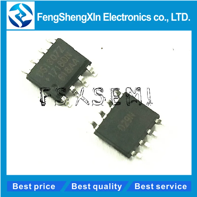 

10pcs/lot New DS1307ZN DS1307Z DS1307 SOP-8 64 x 8, Serial, I2C Real-Time Clock