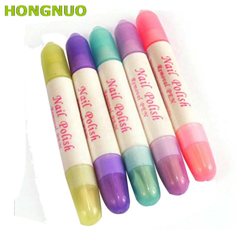 

1PCS Nail Art Corrector Pen Remove Mistakes + 3 Tips Newest Nail Polish Remover Pen Cleaner Erase Manicure U0313