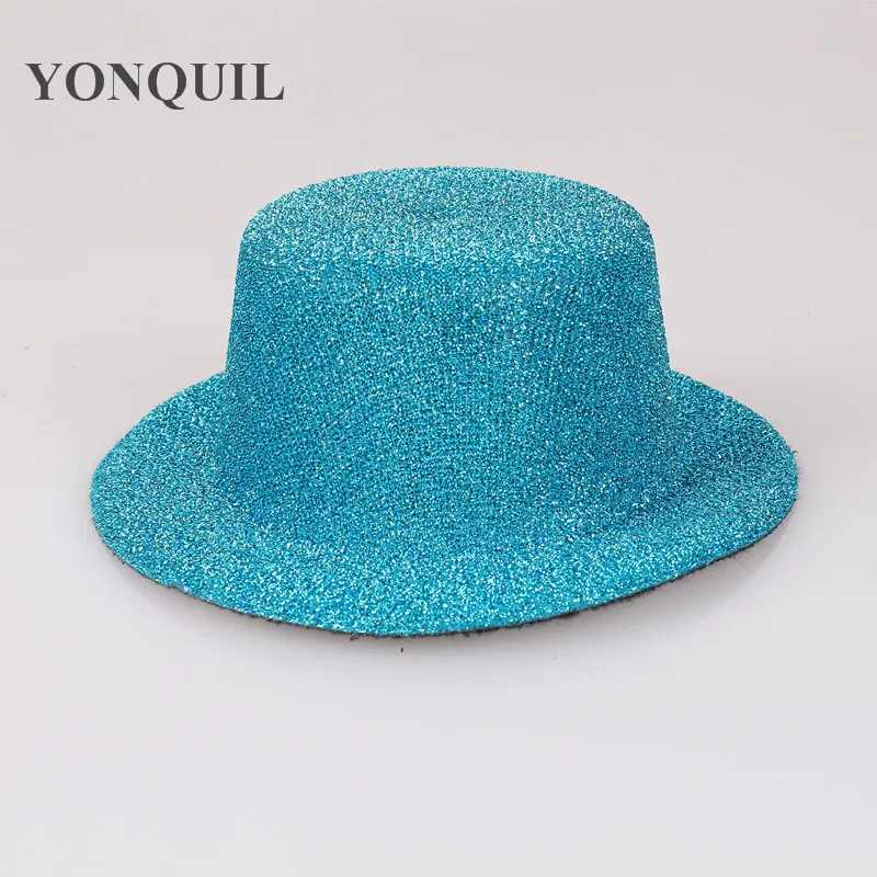 13 см blingbling чародей База блесток millinery база свадебные головные уборы DIY аксессуары для волос вечерние партии Fedoras craft 9 цветов доступны