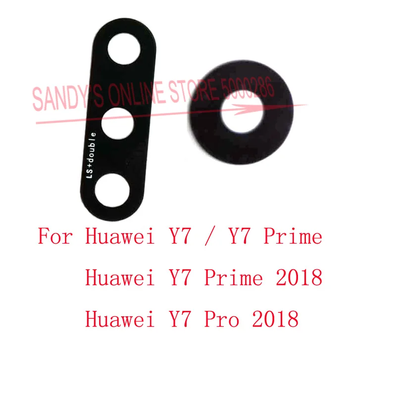 1 шт./партия высококачественный задний объектив задней камеры для Huawei Prime Y7 Prime/Y7 Prime /Y7 Pro Задняя крышка объектива камеры