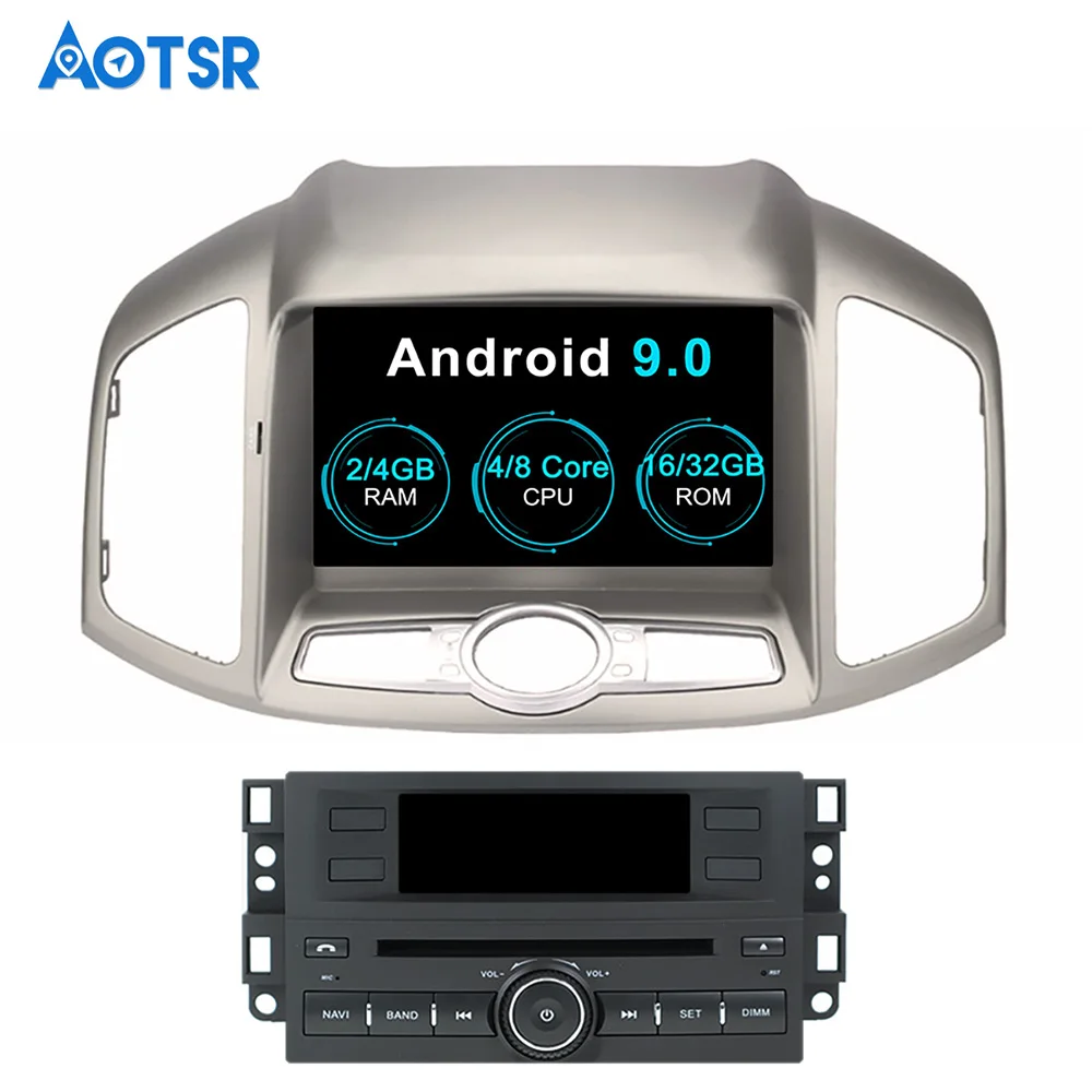 Android 9 0 8 ядерный автомобильный DVD Стерео Авторадио для CHEVROLET Captiva 2011 2015 мультимедиа
