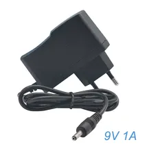 AC 100V-240V Converter Adapter DC 9V 1A Power Supply EU Plug 5.5 x 2.5mm 1000mA Wall Charger Adapter for Arduino UNO MEGA цена AC 100V-240V Converter Adapter DC 9V 1A Power Supply EU Plug 5.5 x 2.5mm 1000mA Wall Charger Adapter for Arduino UNO MEGA цены онлайн