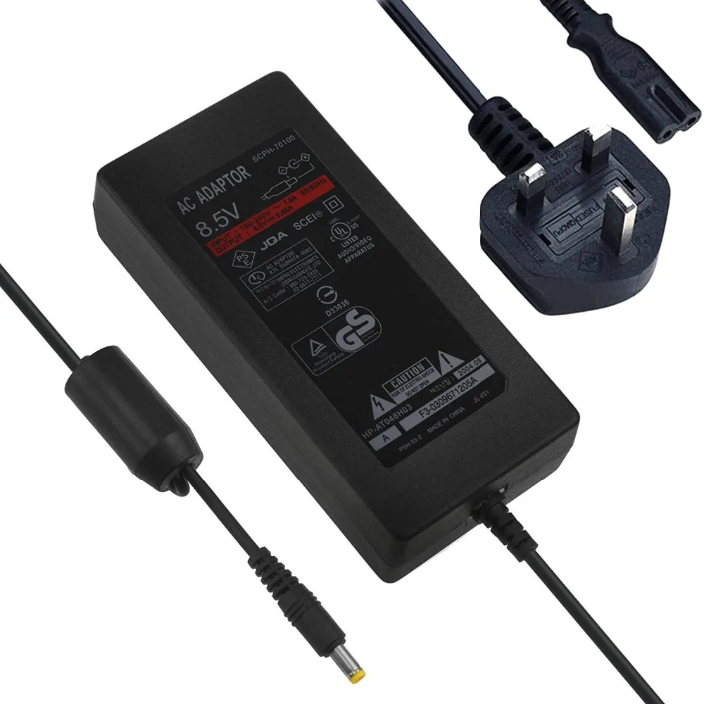 

Ruitroliker Power Adapter Charger UK Plug Power Supply Charger Cable for PS2 Console