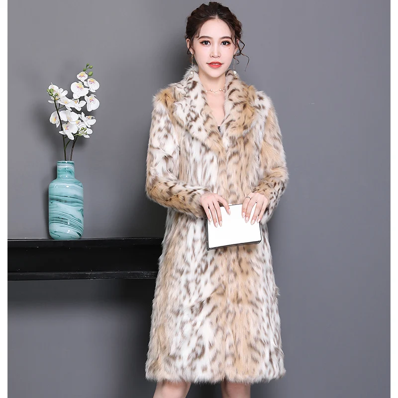 Nerazzurri Leopard print coat women turn down