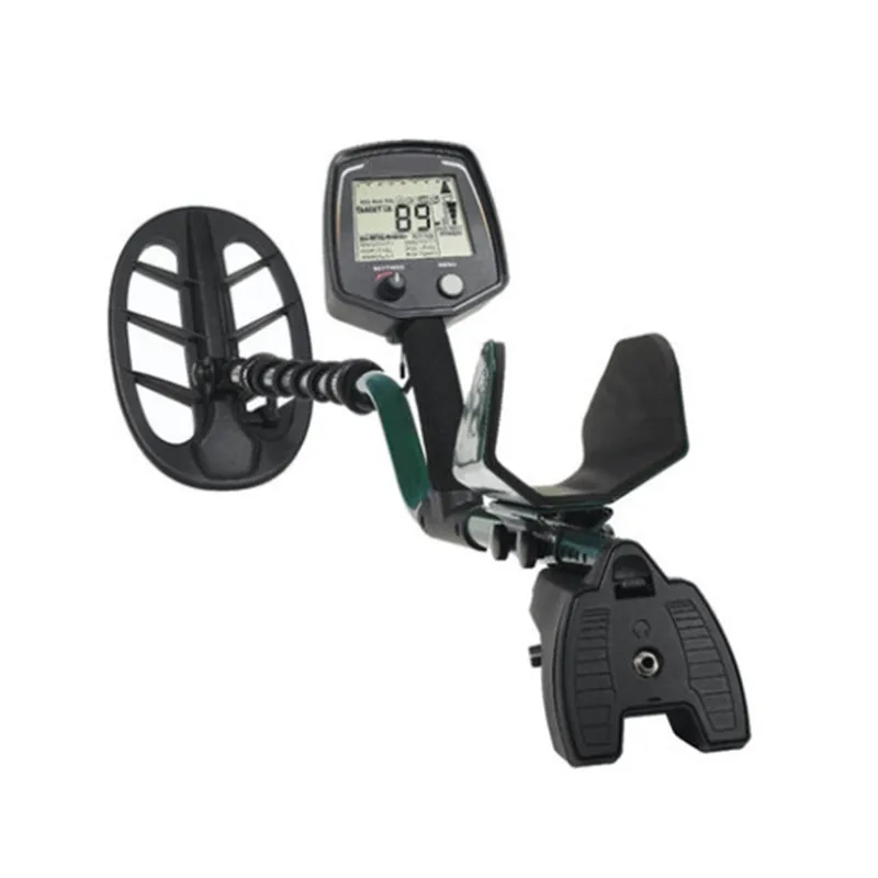

Free Shipping Professional Metal Detector Underground Gold High Sensitivity Detector and LCD Display Gold Finder Two Coils inclu