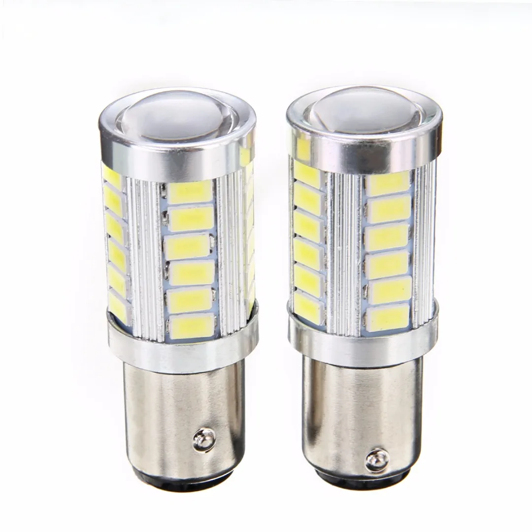 Комплект из 2 предметов высокого Яркость белый BAY15D P21/5 Вт 1157 33SMD светодиодный Авто