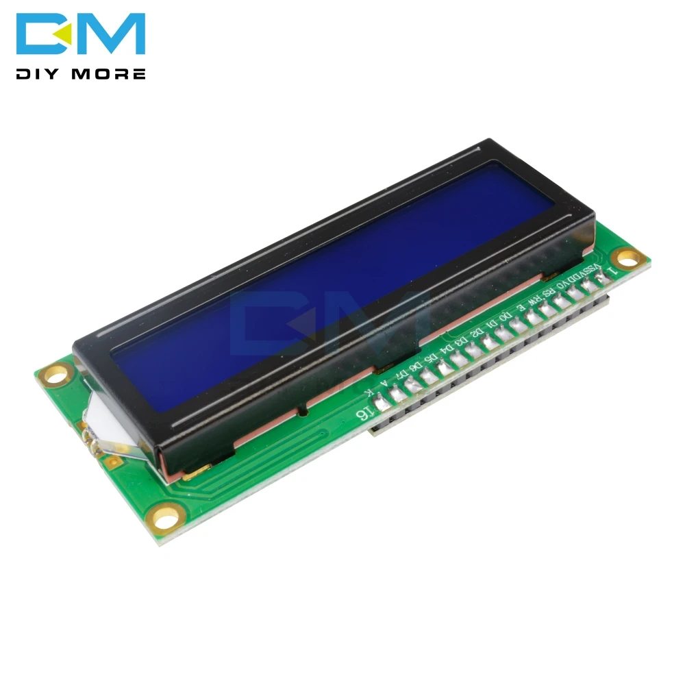 Цифровой модуль IIC I2C TWI последовательный интерфейс SPI 1602 16X2 16x2 с синей подсветкой