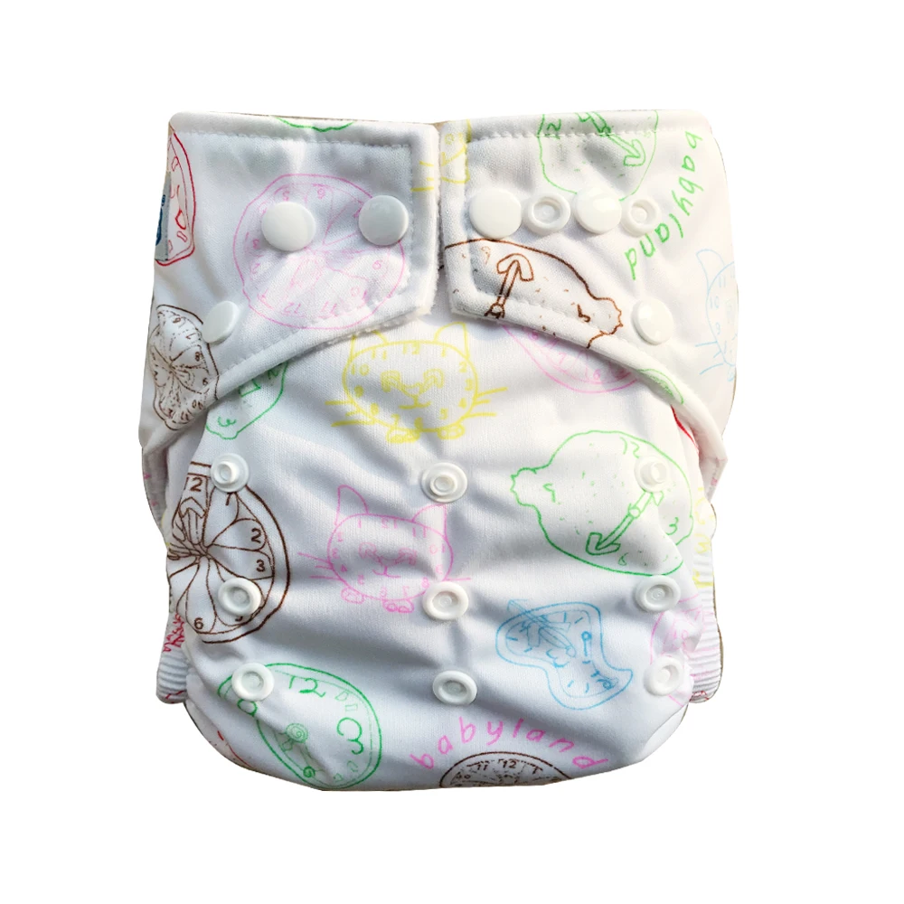 Christmas Gift Diaper 3pcs Baby Cloth Nappy Microfleece Diaper+3pcs