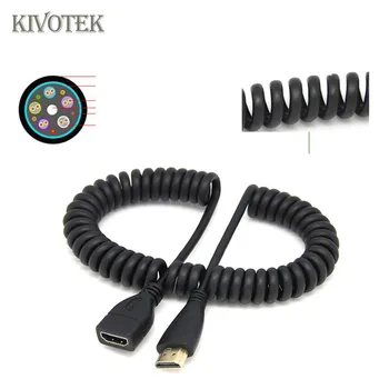 

HDMI Male to Hdmi 1.4 Female Retractable Adapter Cable,Extended length: 50cm male female Connector For HDTV STB PSP WII,XBOX360